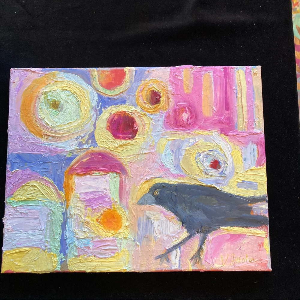 FollowYour Bliss”  Oil Painting Original Painting 14”x11”
